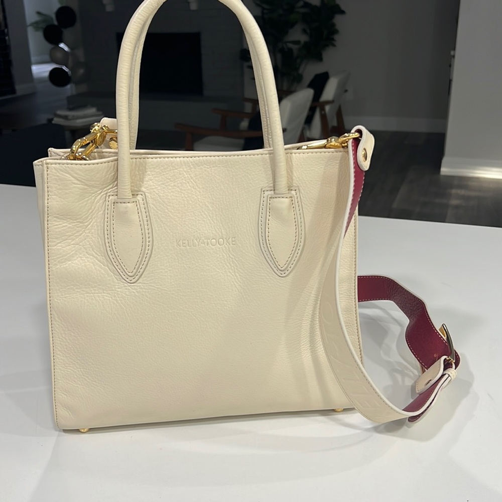 KELLY-TOOKE Gayle Satchel (Cream)